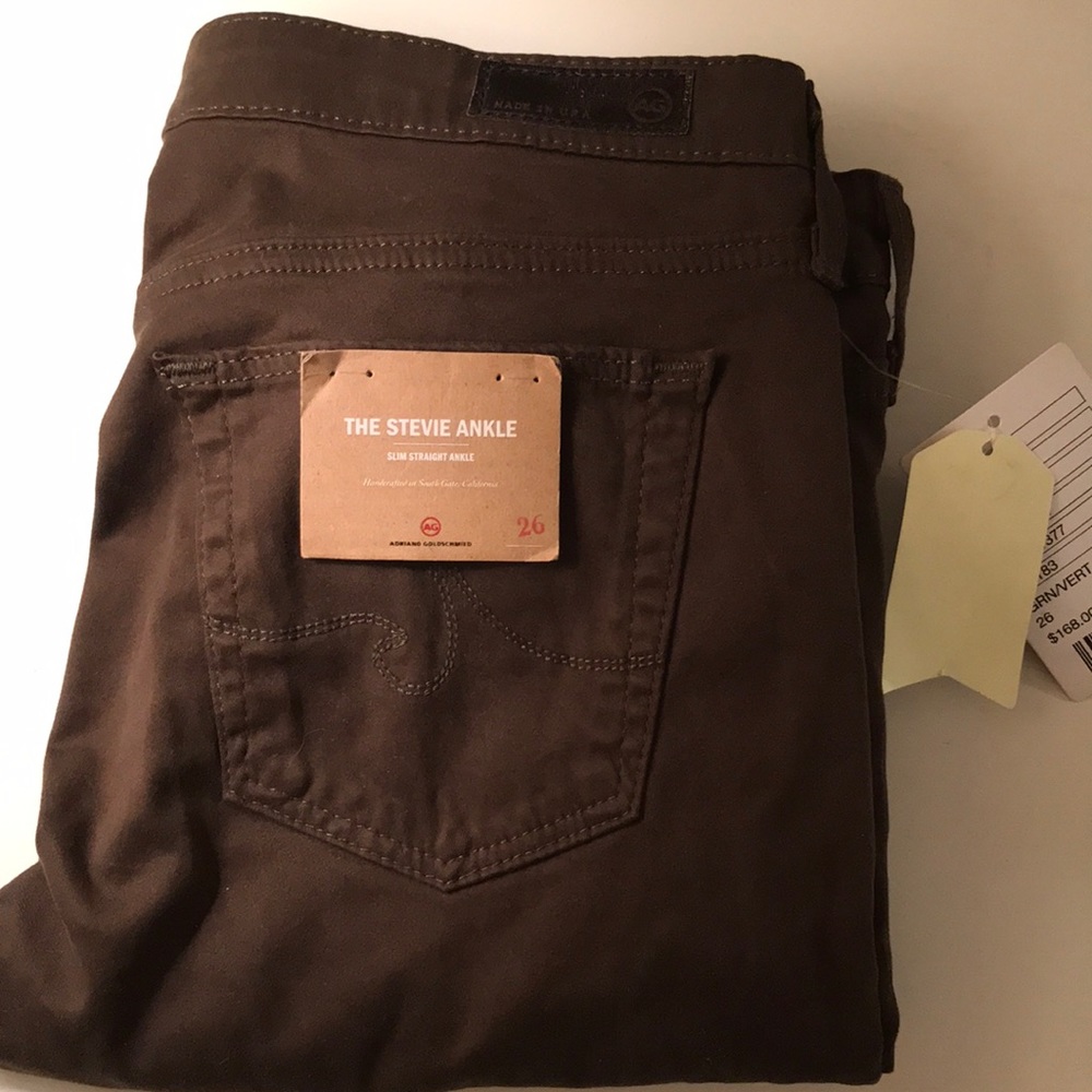 Anthropologie slim straight leg ankle pant